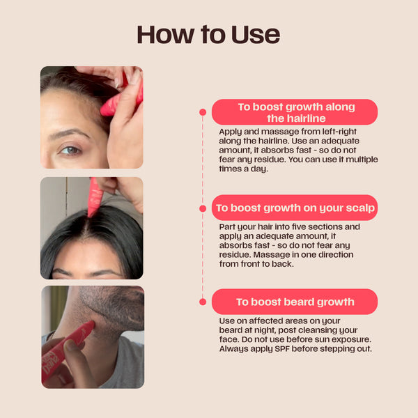 Hair Growth Roll-On Serum Ampoule